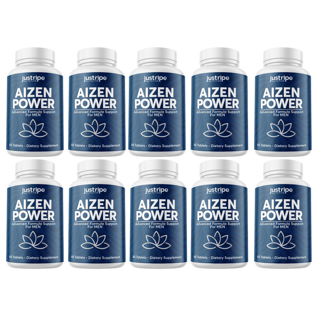 Aizen Power Male Supplement for Drive & Energy, 10 Pack